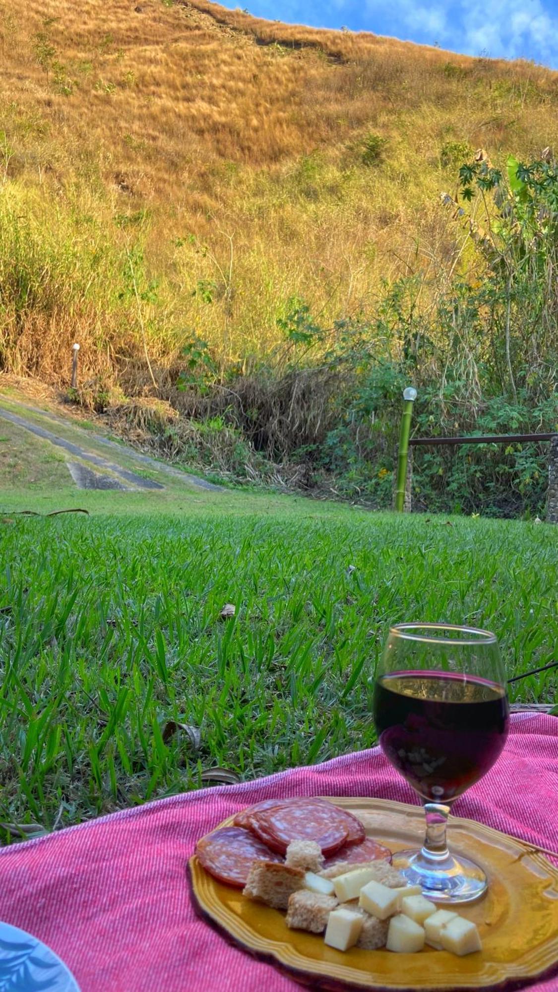 Chale Laranja - Sitio Caldeirao Villa Posse  Buitenkant foto